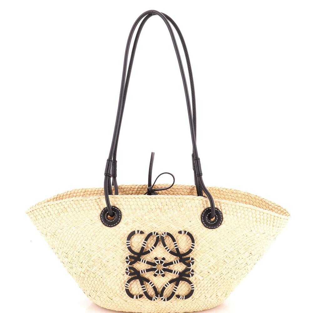 Loewe Small Anagram Basket Tote